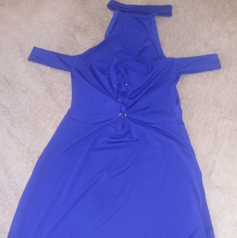 Women's/Junior Blue Mini Party Dress